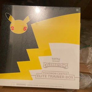 Pokemon Center Exclusive Celebrations ETB
